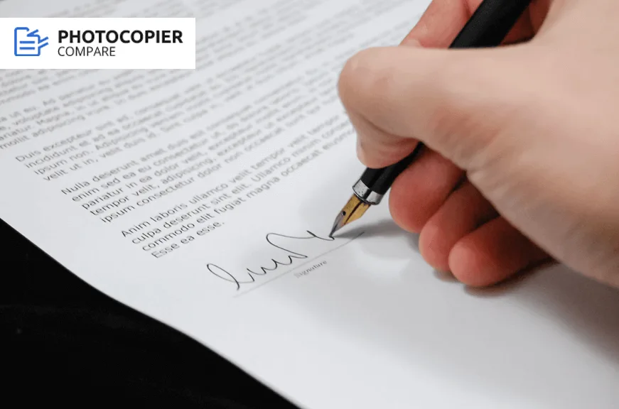 photocopier rental contract